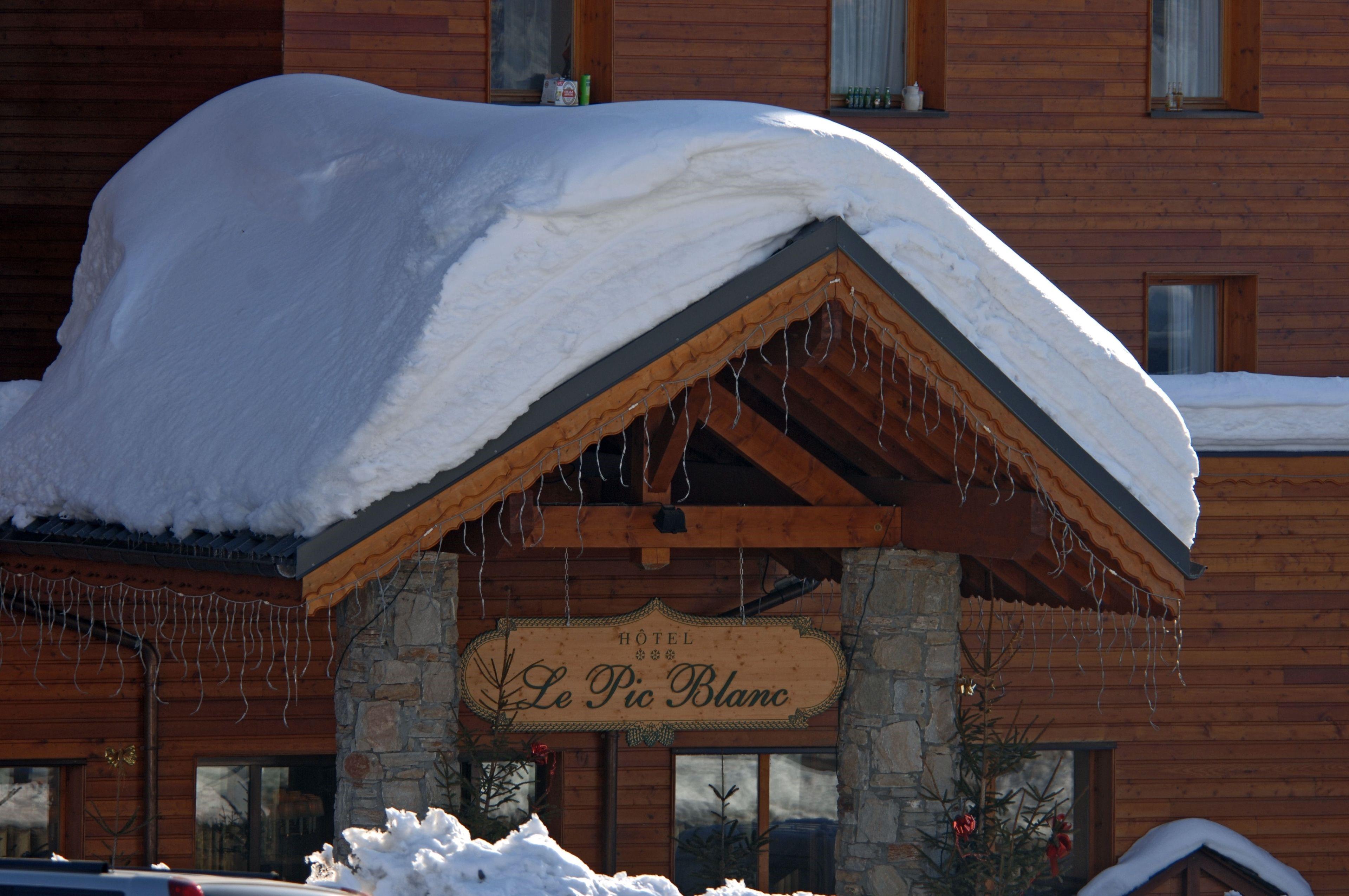 Hotel Le Pic Blanc Alpe d'Huez Exteriér fotografie