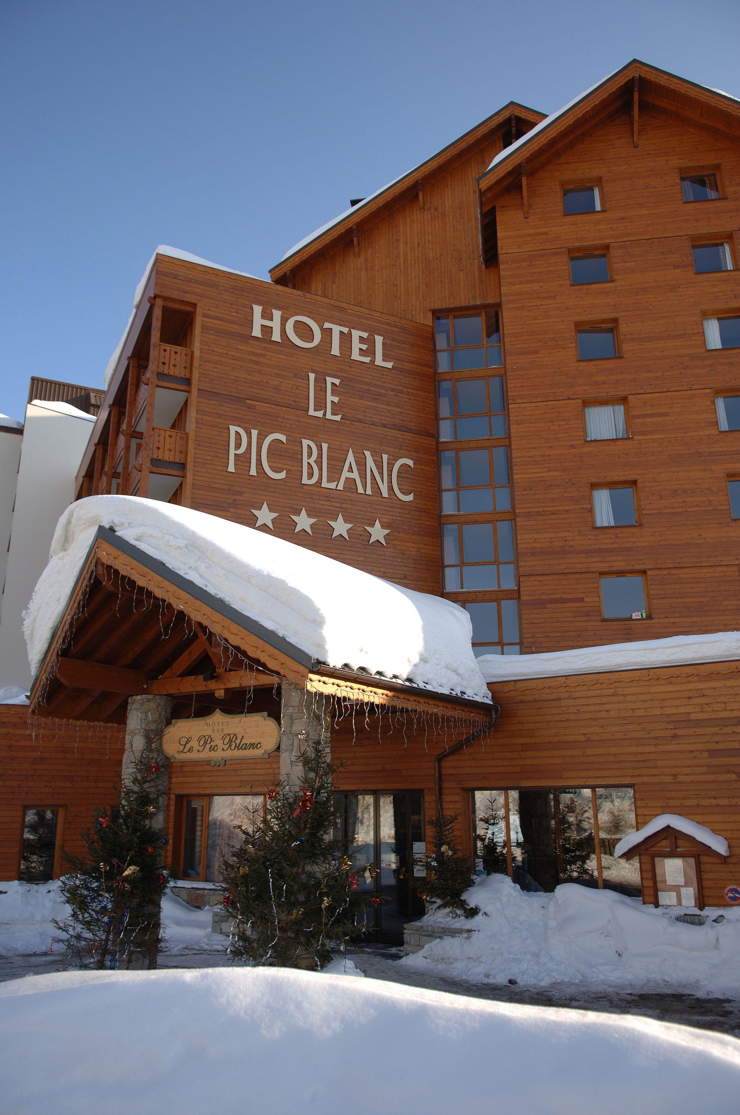 Hotel Le Pic Blanc Alpe d'Huez Exteriér fotografie